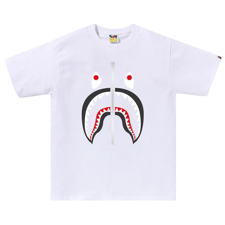 BAPE Shark Tee 'White'