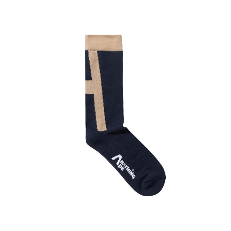 BAPE x Kazuki Kuraishi A Logo Socks 'Charcoal'
