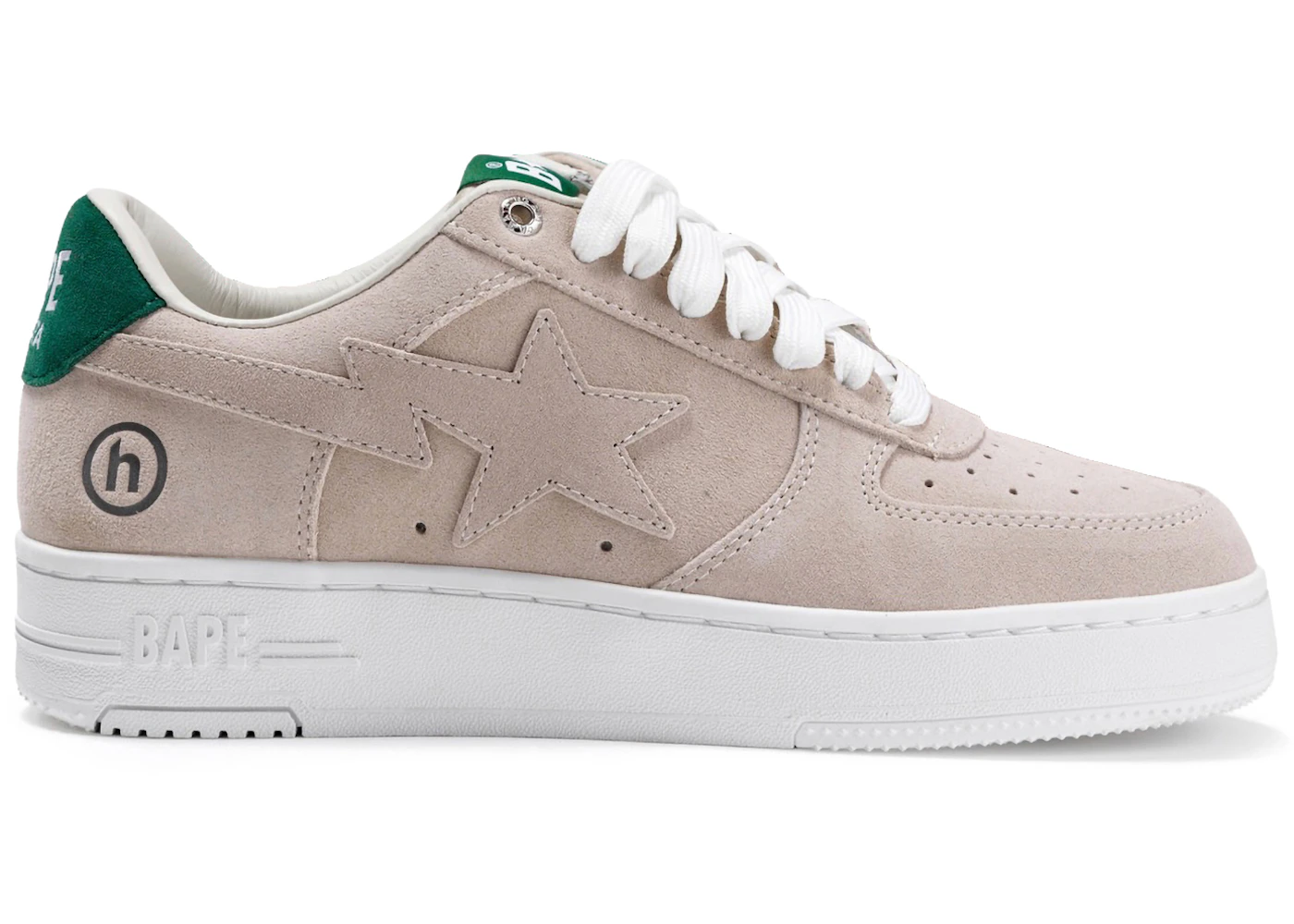 A Bathing Ape Bape Sta Hidden NY Tan Suede