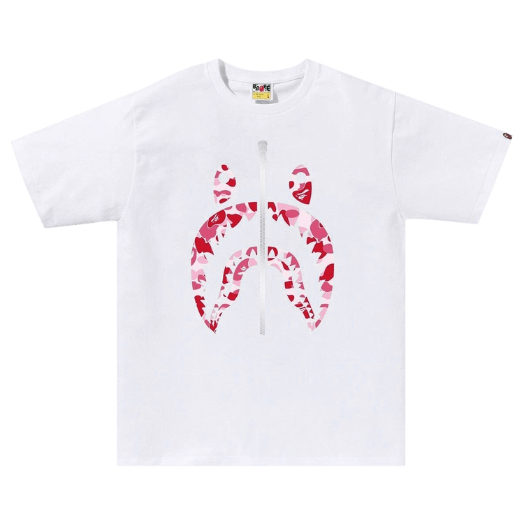 BAPE ABC Camo Shark Tee 'Black Pink'