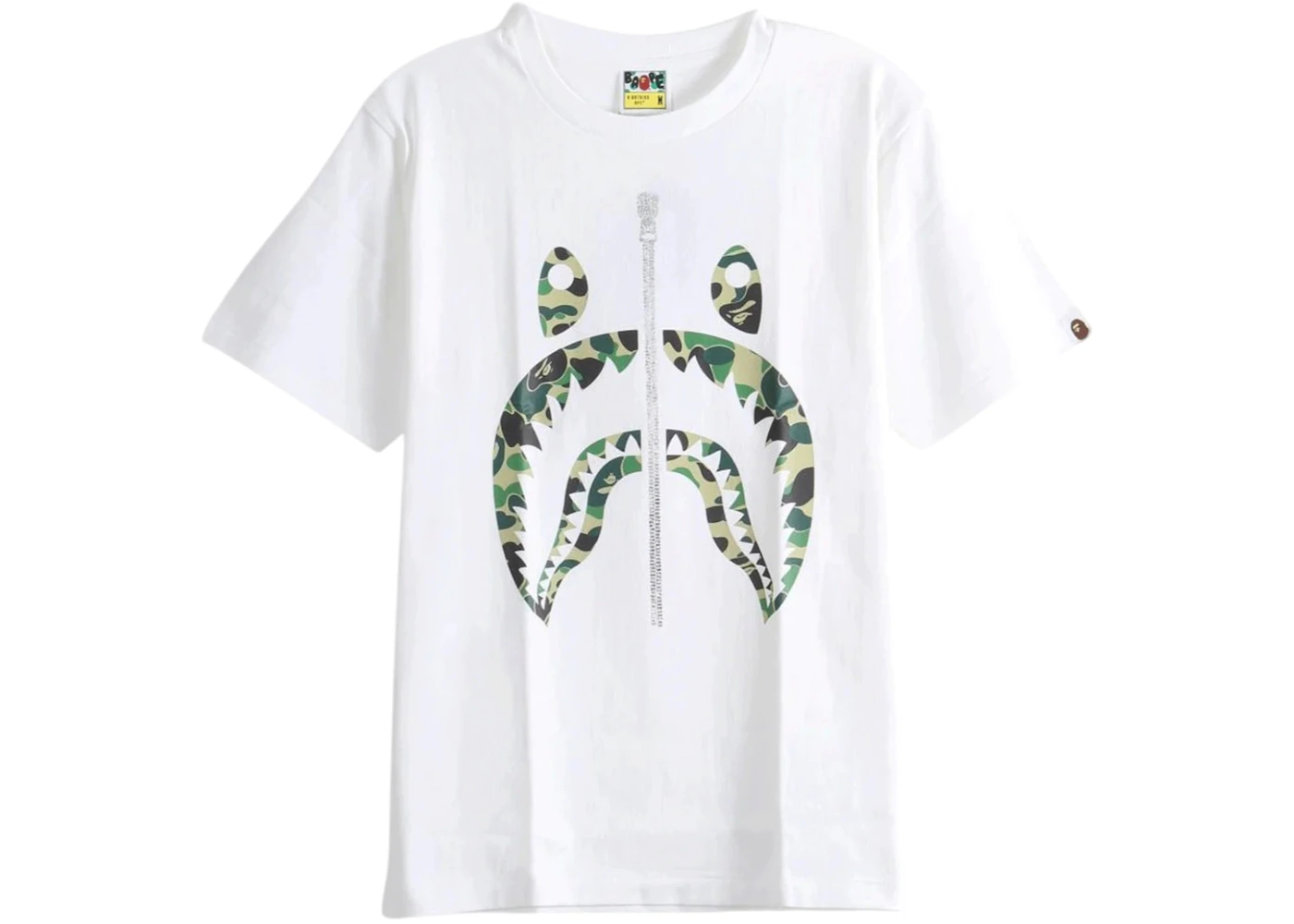 BAPE ABC Camo Shark Tee Whxgr