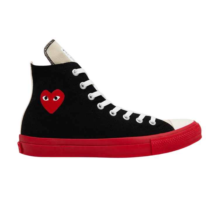 Comme des Garçons Play x Converse Chuck Taylor All Star High 'Black Red'