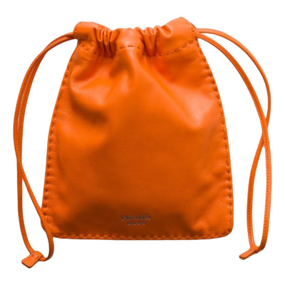 PRADA Nappa Leather Smartphone Pouch 'Orange'