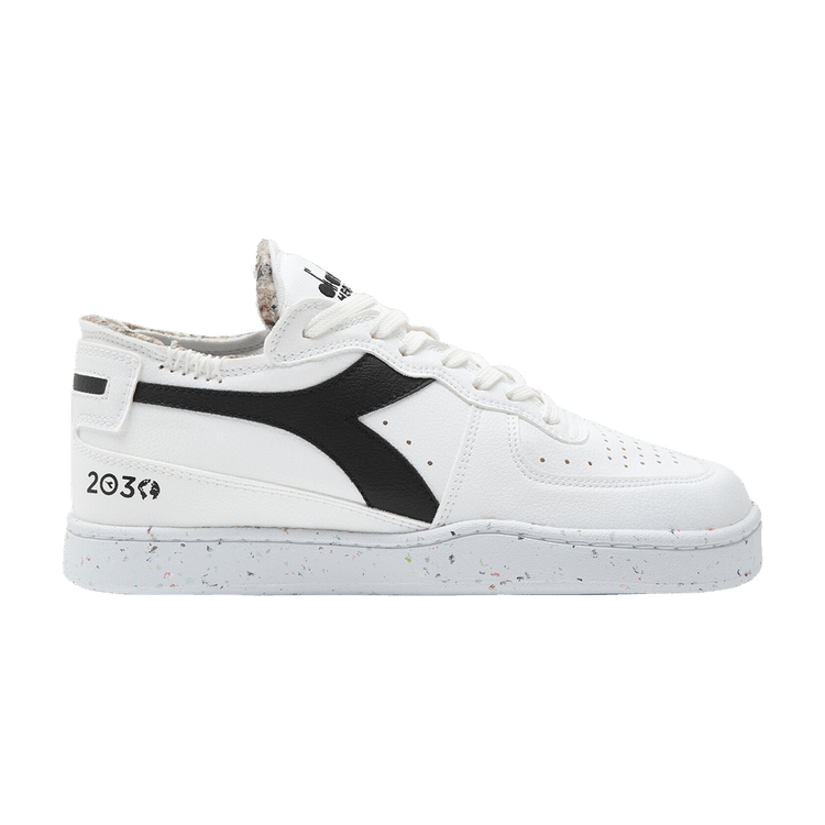 Diadora Mi Basket Row Cut 2030 'White Black'