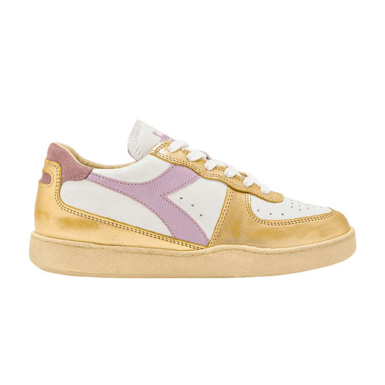 Diadora Mi Basket Low 'Metallic Dirty - Rich Gold'