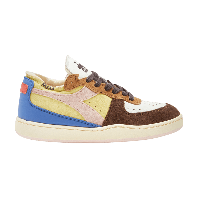 Diadora Mi Basket Row Cut Choco Breakfast 'Yellow'