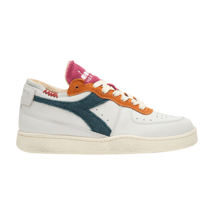 Diadora Mi Basket Row Cut 'White Eden'