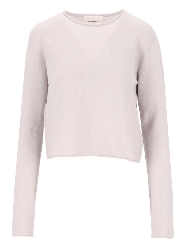 Lisa Yang Ida Cropped Knitted Sweater