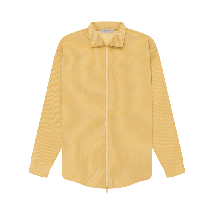 Fear of God Essentials Corduroy Shirt Jacket 'Light Tuscan'