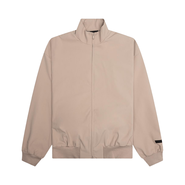 Fear of God Essentials Bonded Nylon Bomber Jacket 'Desert Sand'