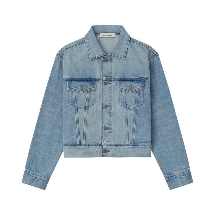 Fear of God Essentials Classic Denim Jacket 'Classic Blue'