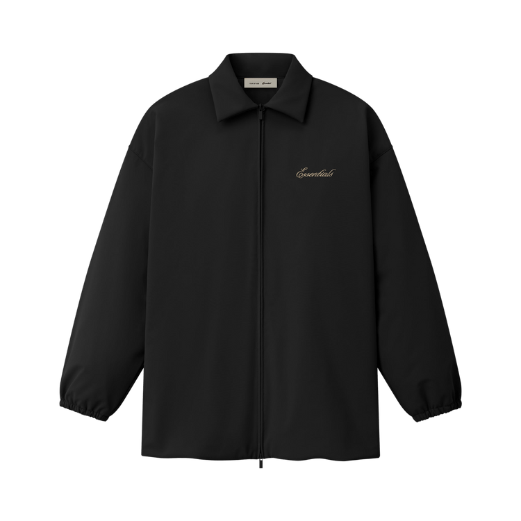 Fear of God Essentials Signature Filled Barn Jacket 'Vintage Black'