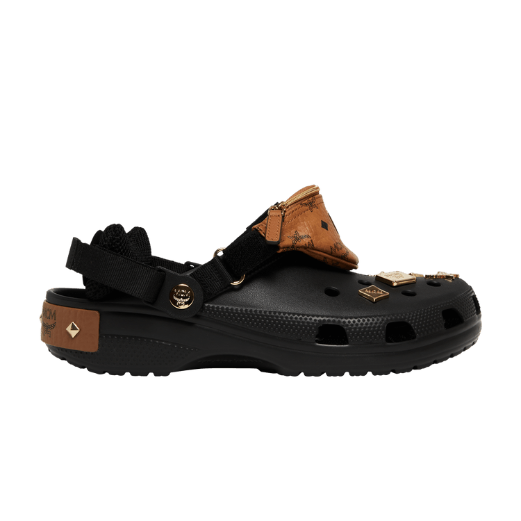 Crocs MCM x Classic Clog 'Mini Fanny Pack - Black'