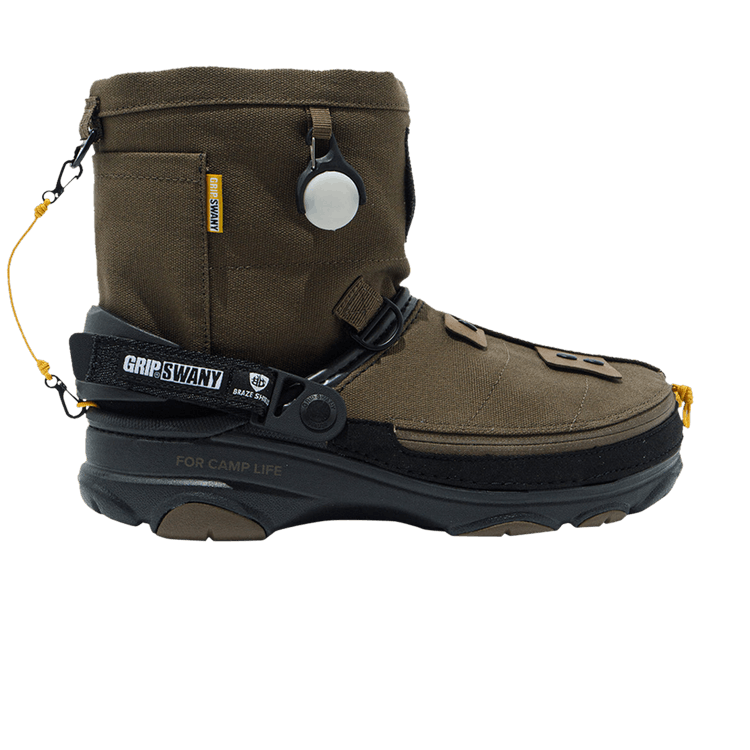 GRIP SWANY x atmos x Crocs All-Terrain Clog 'Olive'