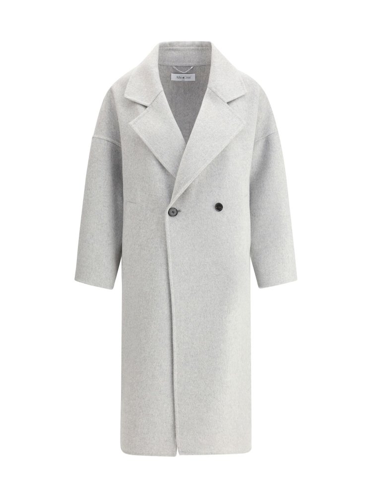 Aftercoat Double-Breasted Long Coat