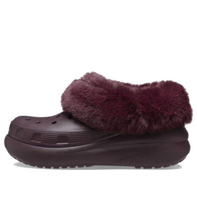 (WMNS) Crocs Furever Crush Shoes 'Dark Cherry'