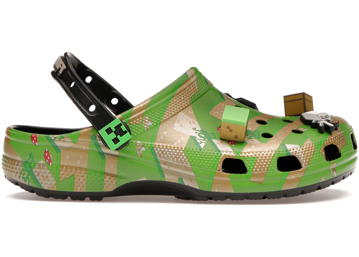 Crocs Elevated Clog Minecraft Grass Block