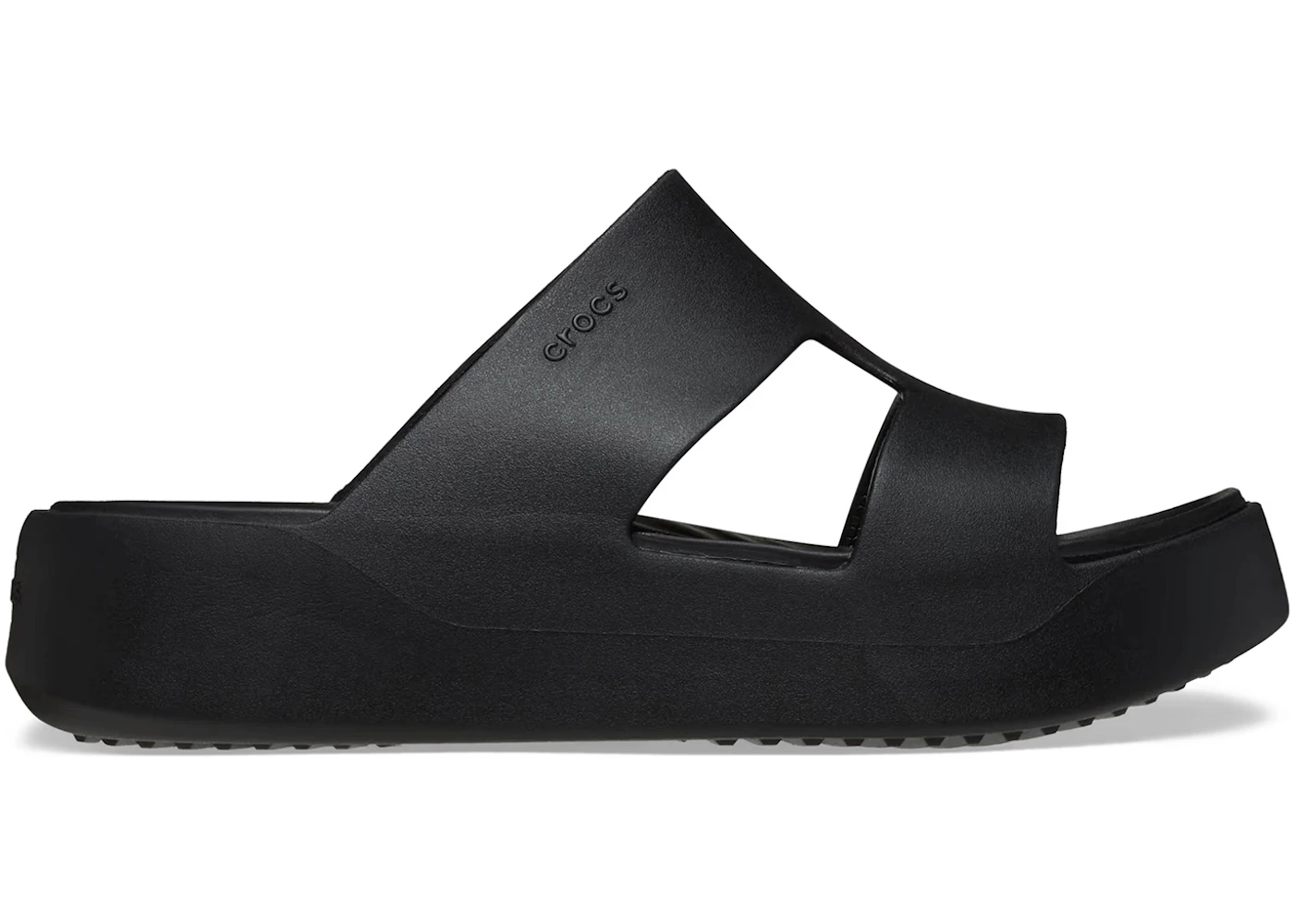 Crocs Getaway Platform H-Strap Black (Women's)
