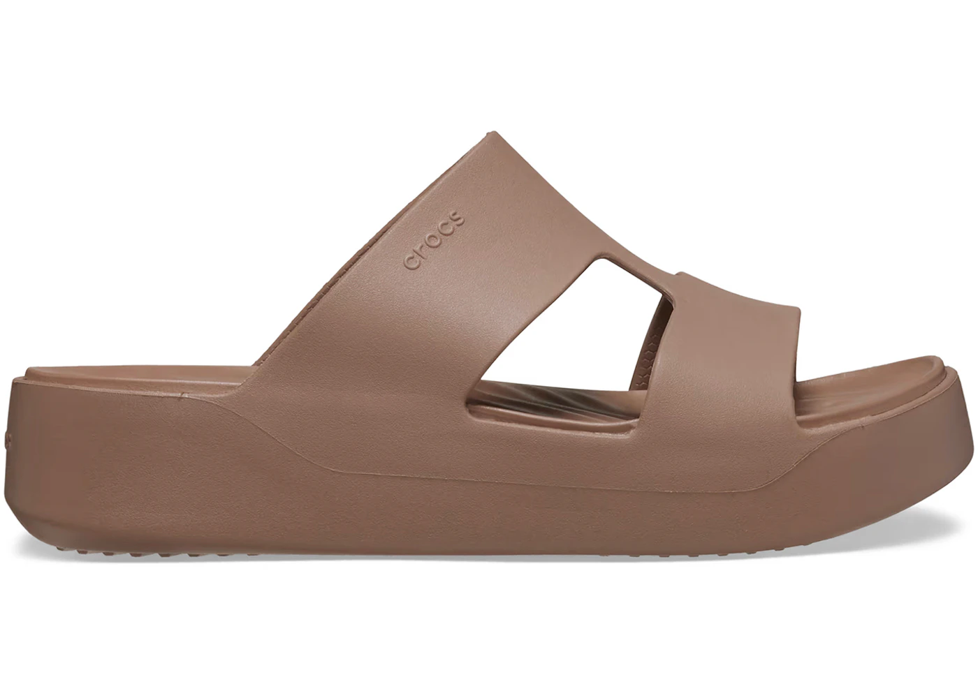 Crocs Getaway Platform H-Strap Latte (Women's)