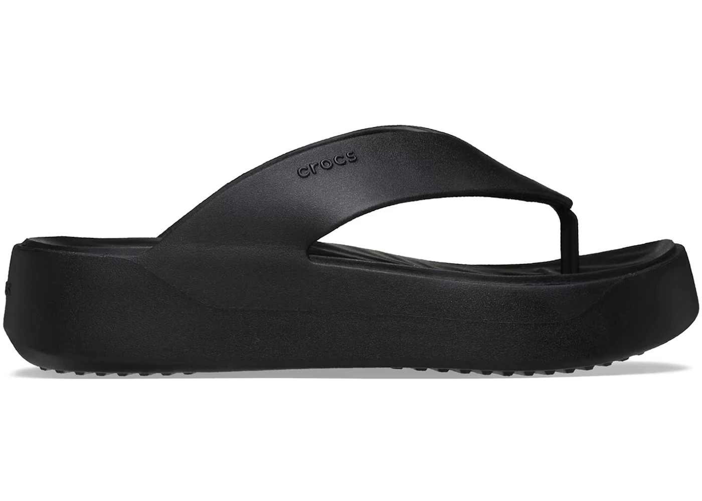 Crocs Getaway Platform Flip Black (Women's)