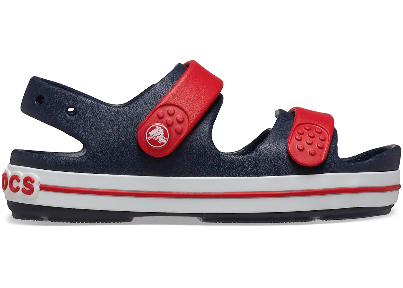 Crocs Crocband Cruiser Sandal Navy Varsity Red (TD)