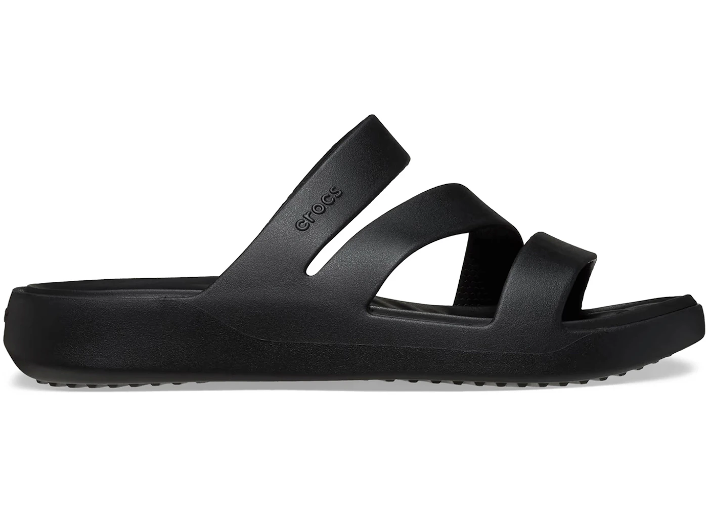 Crocs Getaway Strappy Sandal Black (Women's)