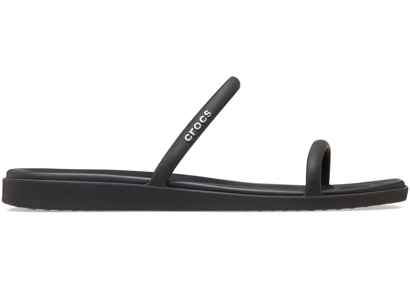 Crocs Miami Two Strap Sandal Black (Women's)