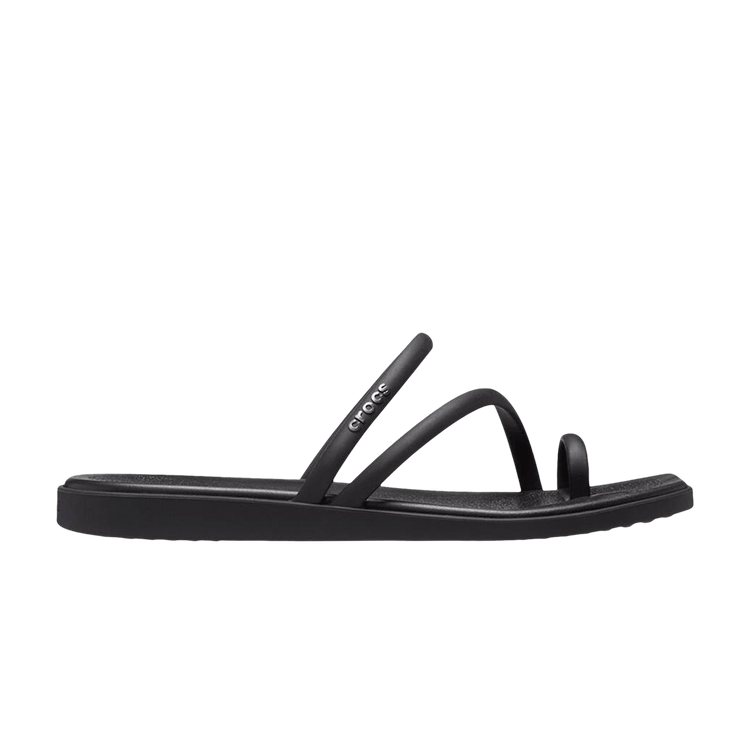 Crocs Wmns Miami Toe Loop Sandal 'Black'