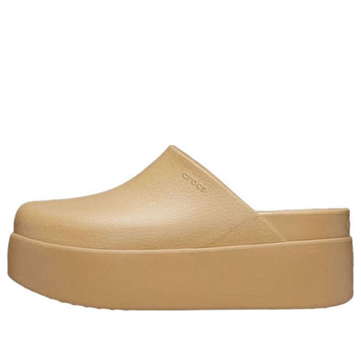 (WMNS) Crocs Dylan Platform Clog 'Wheat'