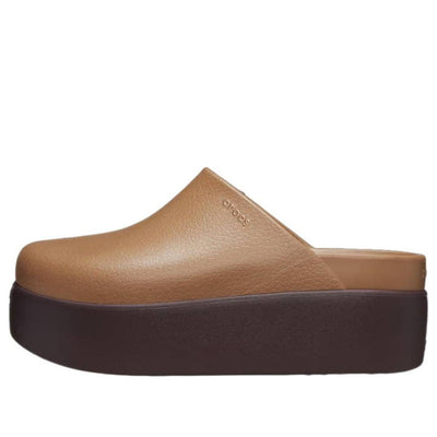 (WMNS) Crocs Dylan Platform Clog 'Sepia'
