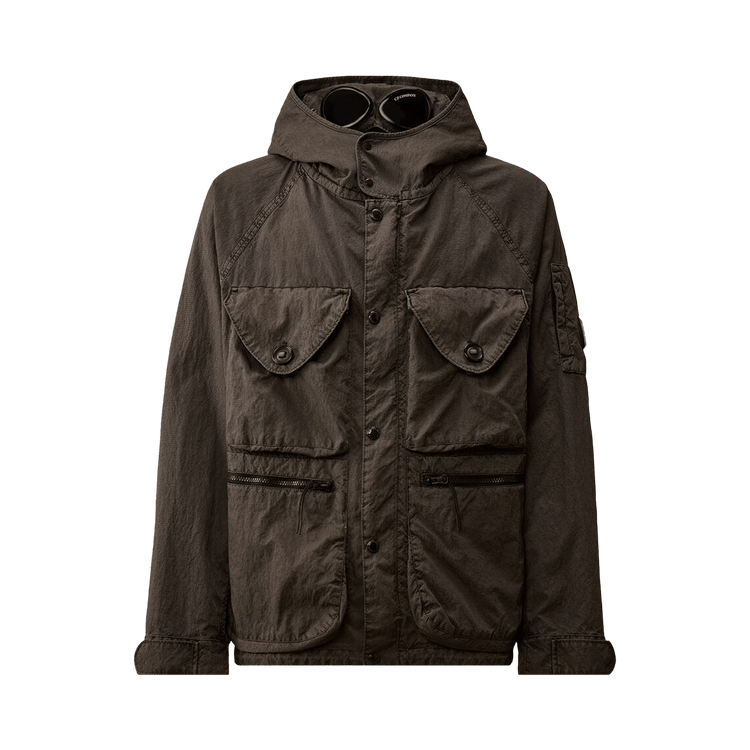 C.P. Company Panama-R Mixed Goggle Jacket 'Gunmetal'