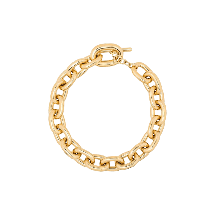 Rabanne Chain Link Neck Choker 'Gold'