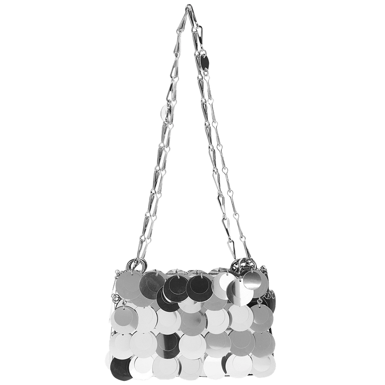 Rabanne Sparkle Nano Bag 'Silver'