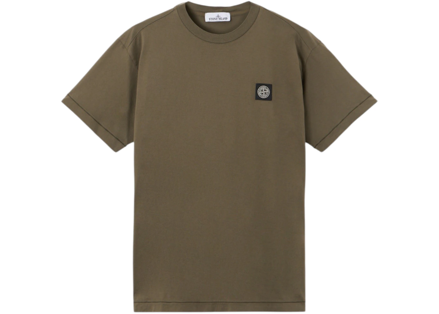 Stone Island 60/2 Cotton Jersey 2100027 T-shirt Military Green