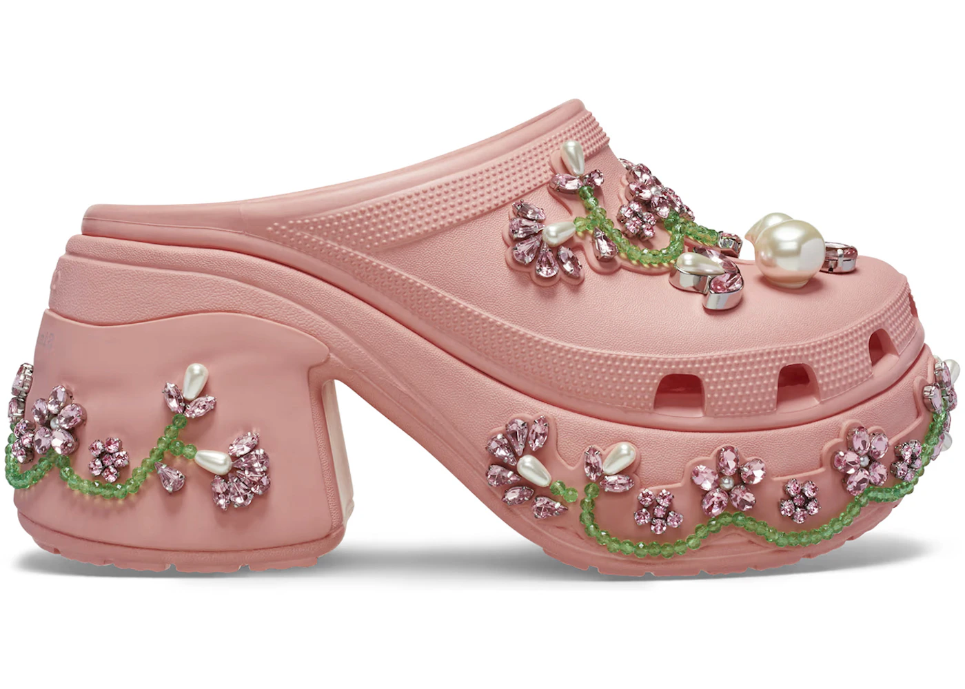 Crocs Siren Clog Simone Rocha Powder Pink