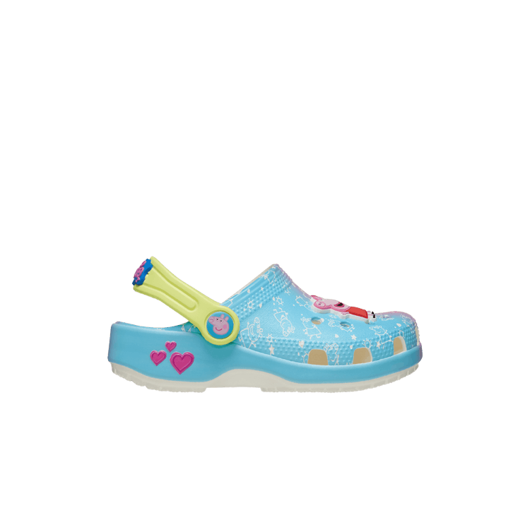 Crocs Peppa Pig x Classic Clog Toddler 'Blue Pink Gradient'