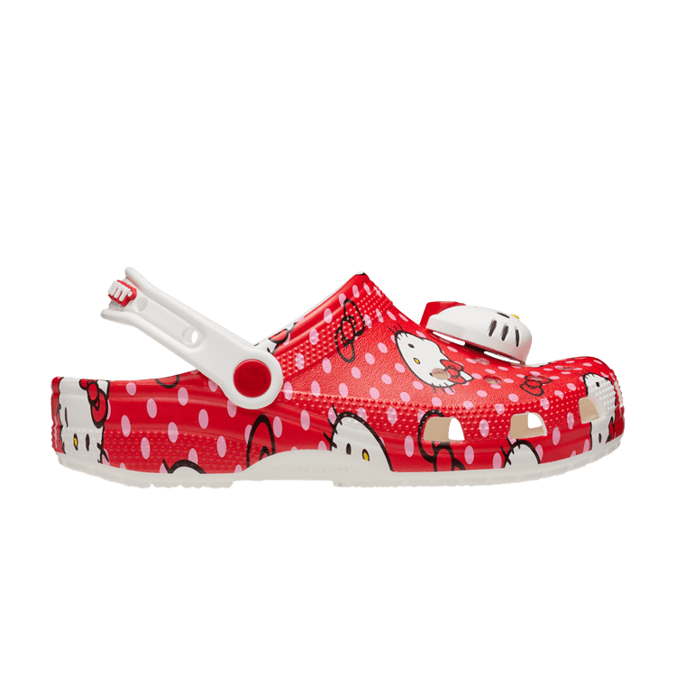 Hello Kitty x Crocs Classic Clog 'Red Polka Dots'