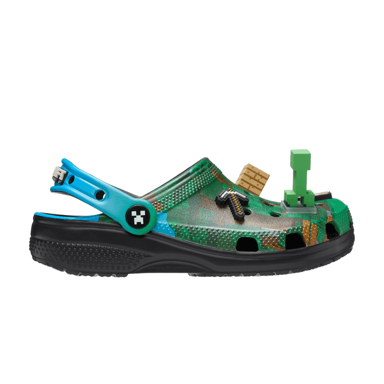 Minecraft x Crocs Classic Clog Kids 'Green Blue'