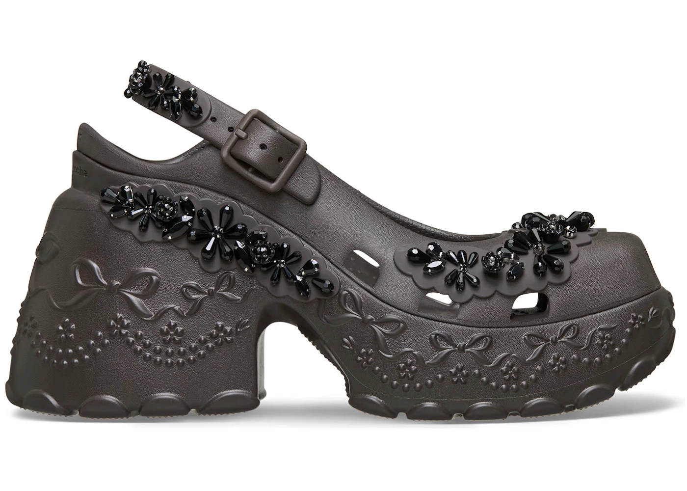 Crocs Ballerina Platform Clog Simone Rocha Espresso (Women's)