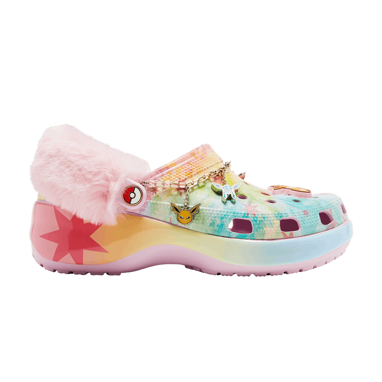 Pokémon x Crocs Wmns Classic Platform Clog 'Eevee'