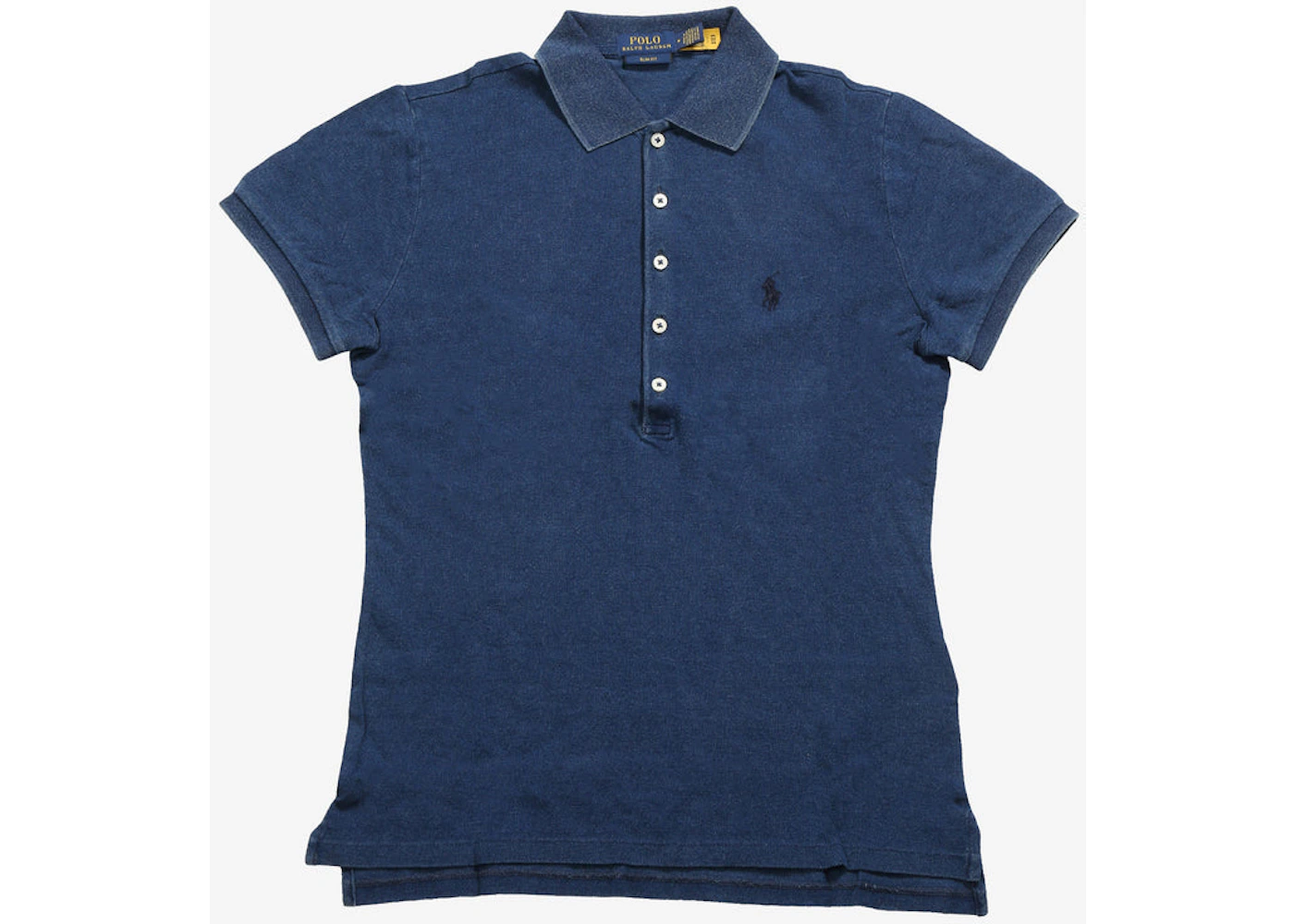 Polo Ralph Lauren Julie Slim Ss Polo Shirt Indigo Blue