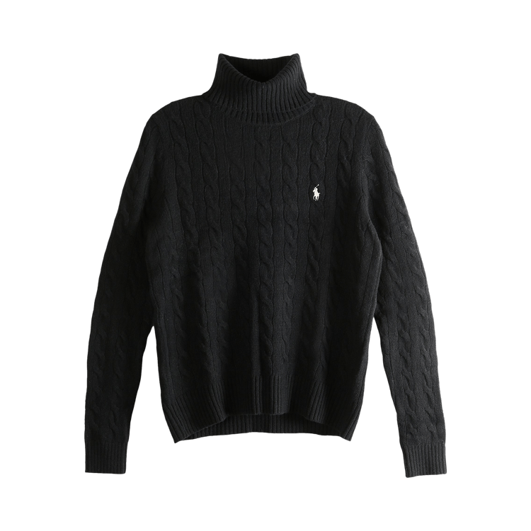 Polo Ralph Lauren Wool Cashmere Long-Sleeve Pullover 'Polo Black'
