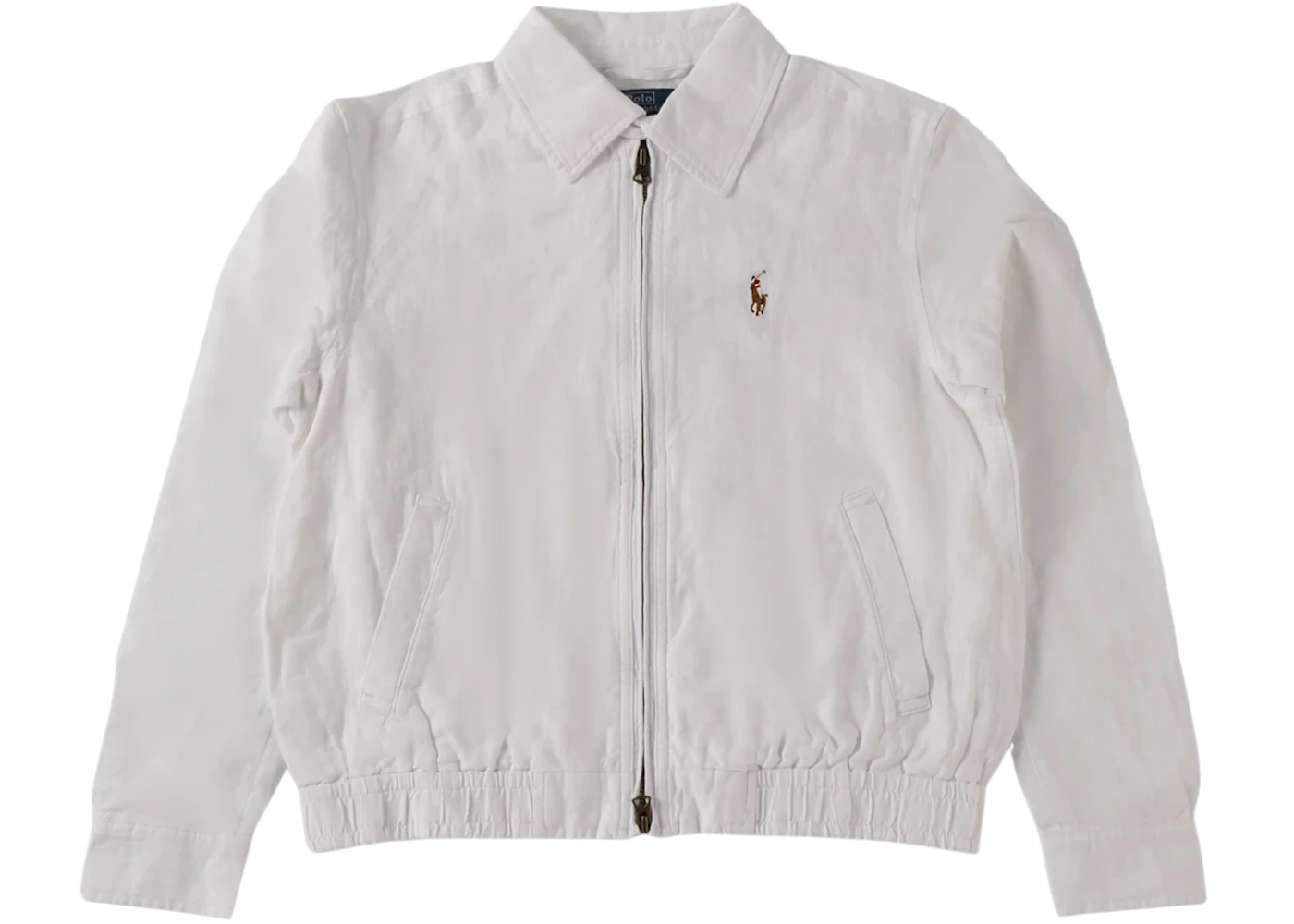 Polo Ralph Lauren Women's Unlined Windbreaker Jacket White