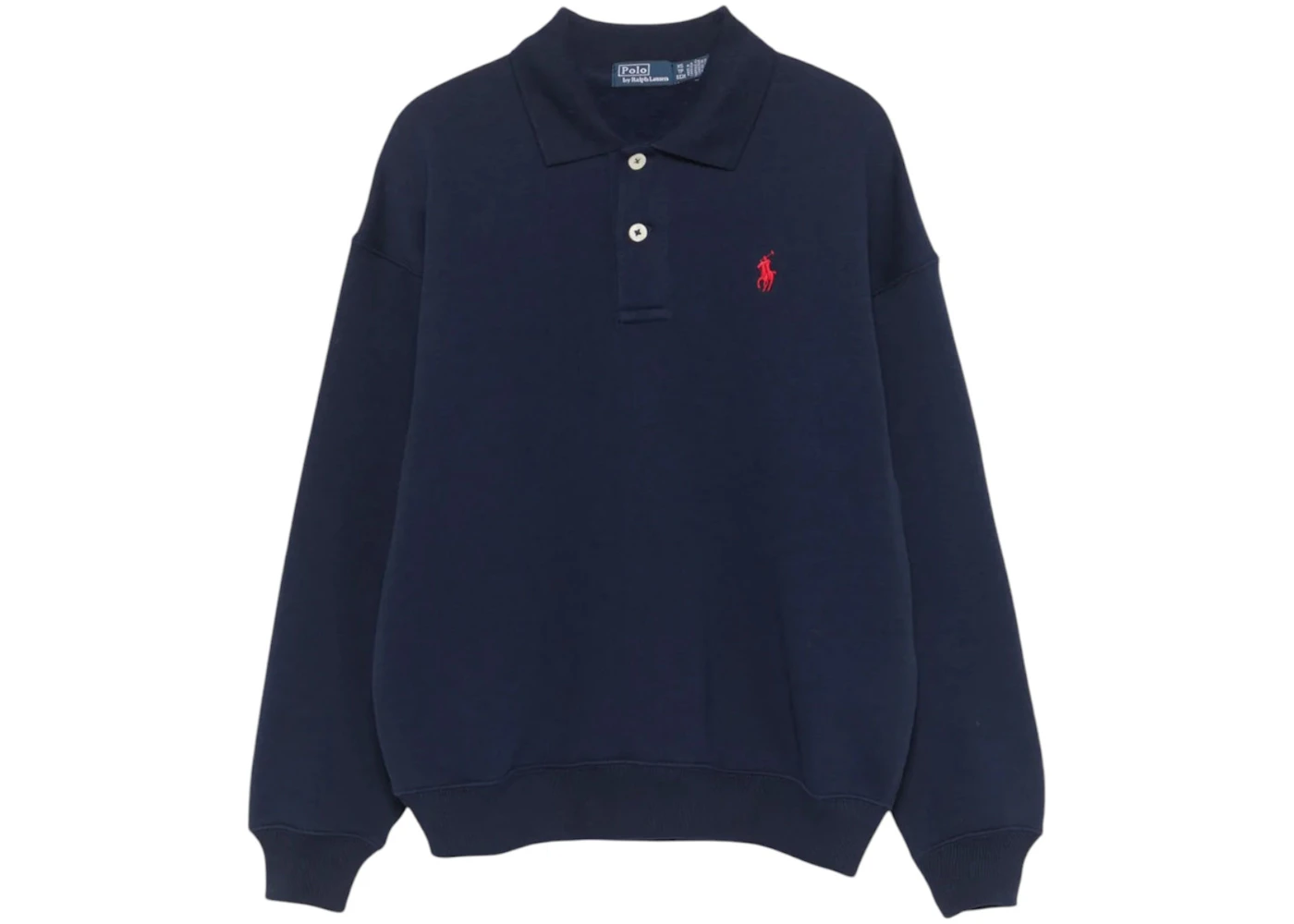 Polo Ralph Lauren Collar Fleece Pullover Pullover Navy