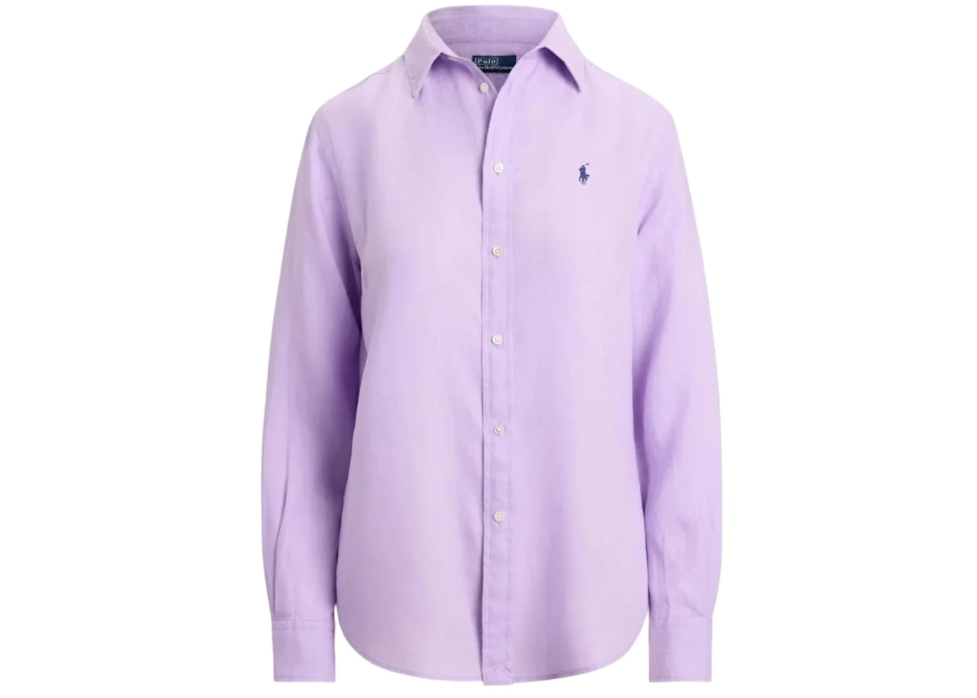 Polo Ralph Lauren Classic Long Sleeve Button Front Shirt Lightauve