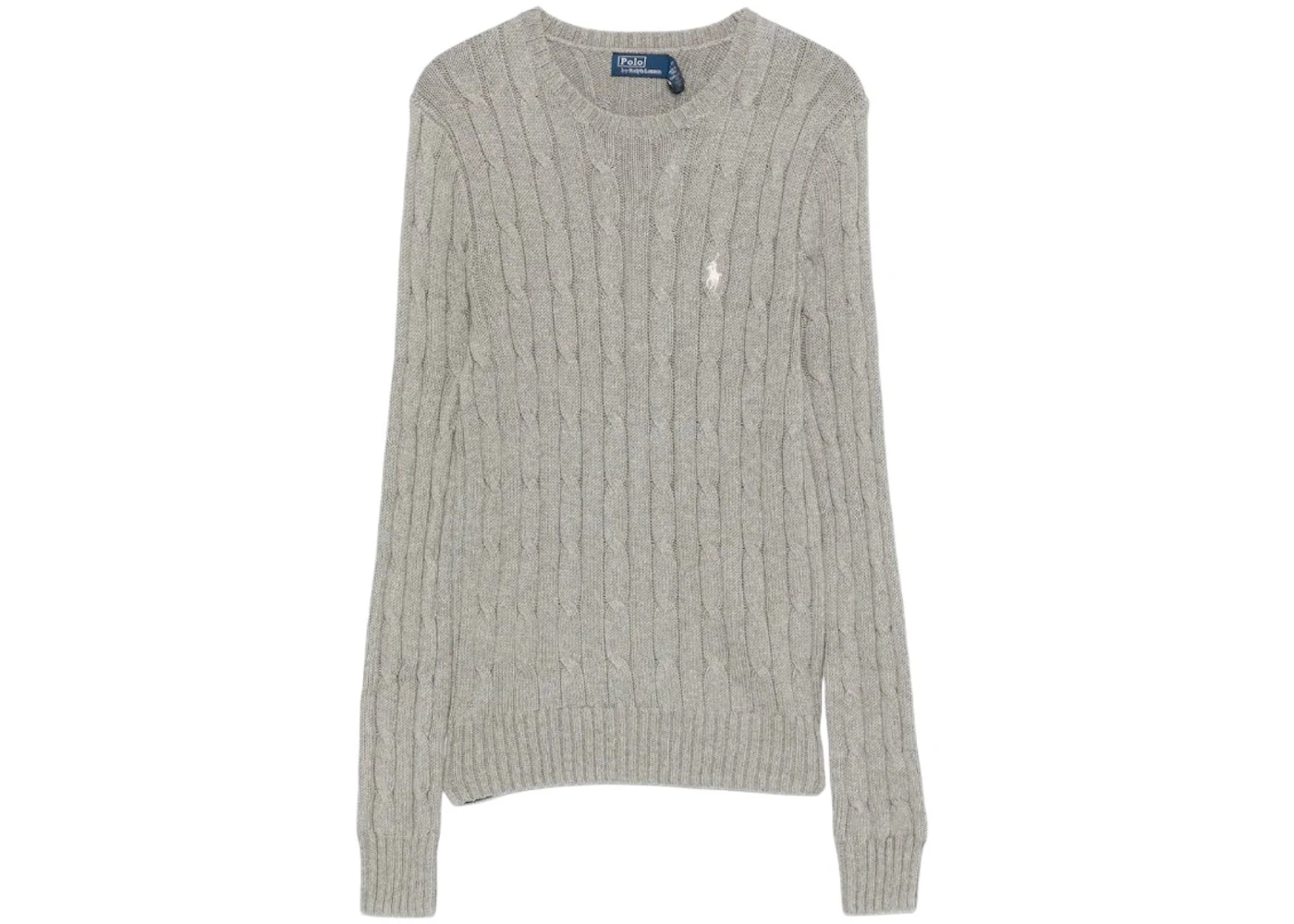 Polo Ralph Lauren Logo Pullover Fawn Grey Heather
