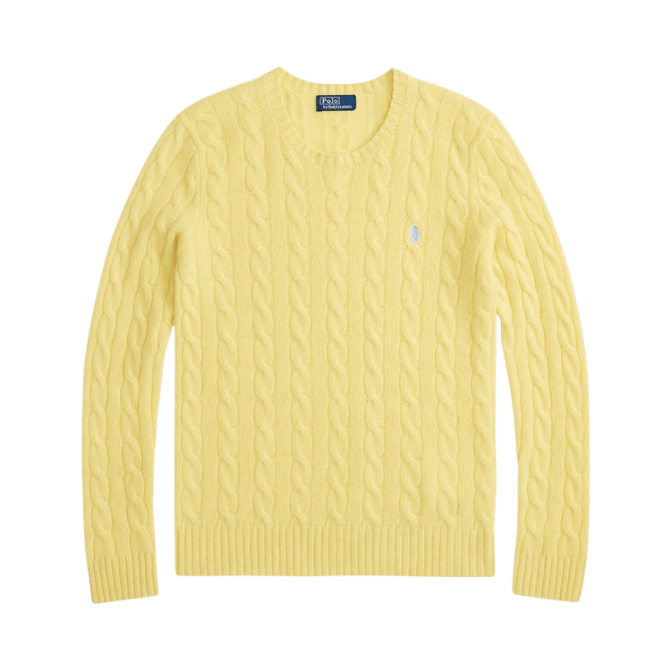 Polo Ralph Lauren Julianna-Long Sleeve-Pullover 'Fall Yellow'