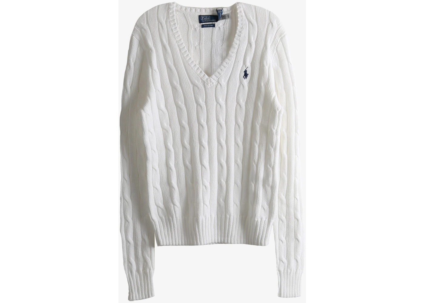 Polo Ralph Lauren Long Sleeve Pullover White
