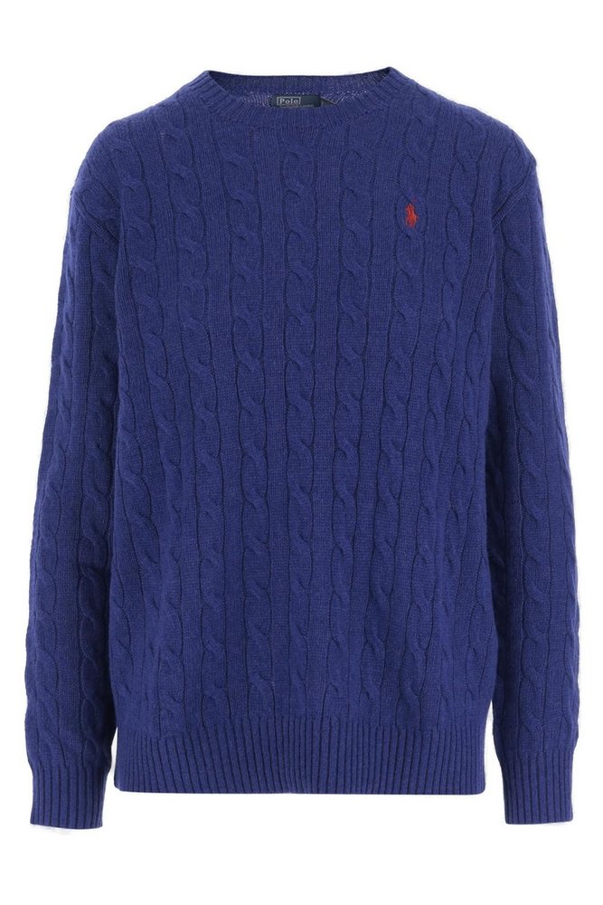 Polo Ralph Lauren Logo-Embroidered Crewneck Jumper