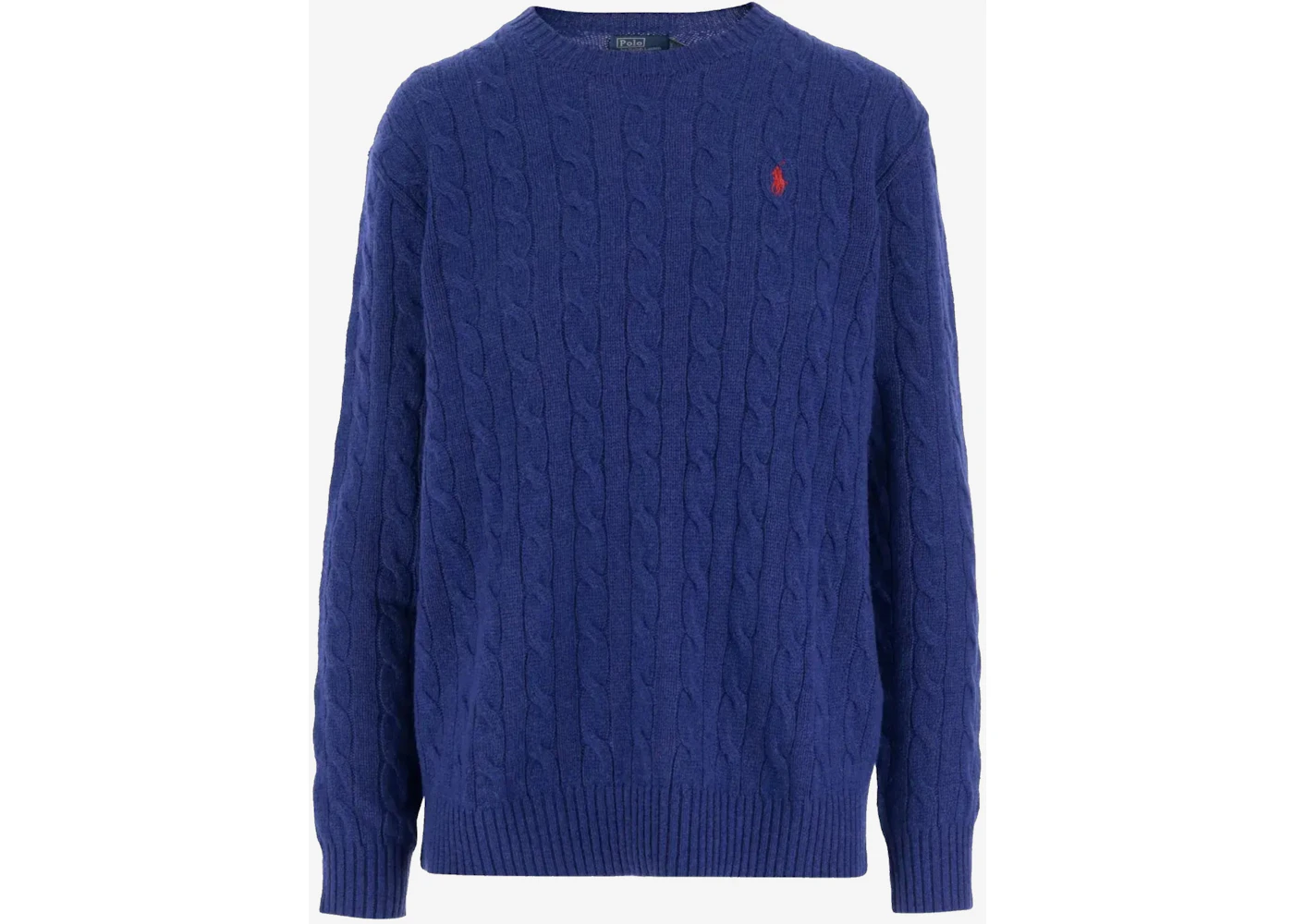 Polo Ralph Lauren Long Sleeve Crew Neck Pullover Midnight Cobalt